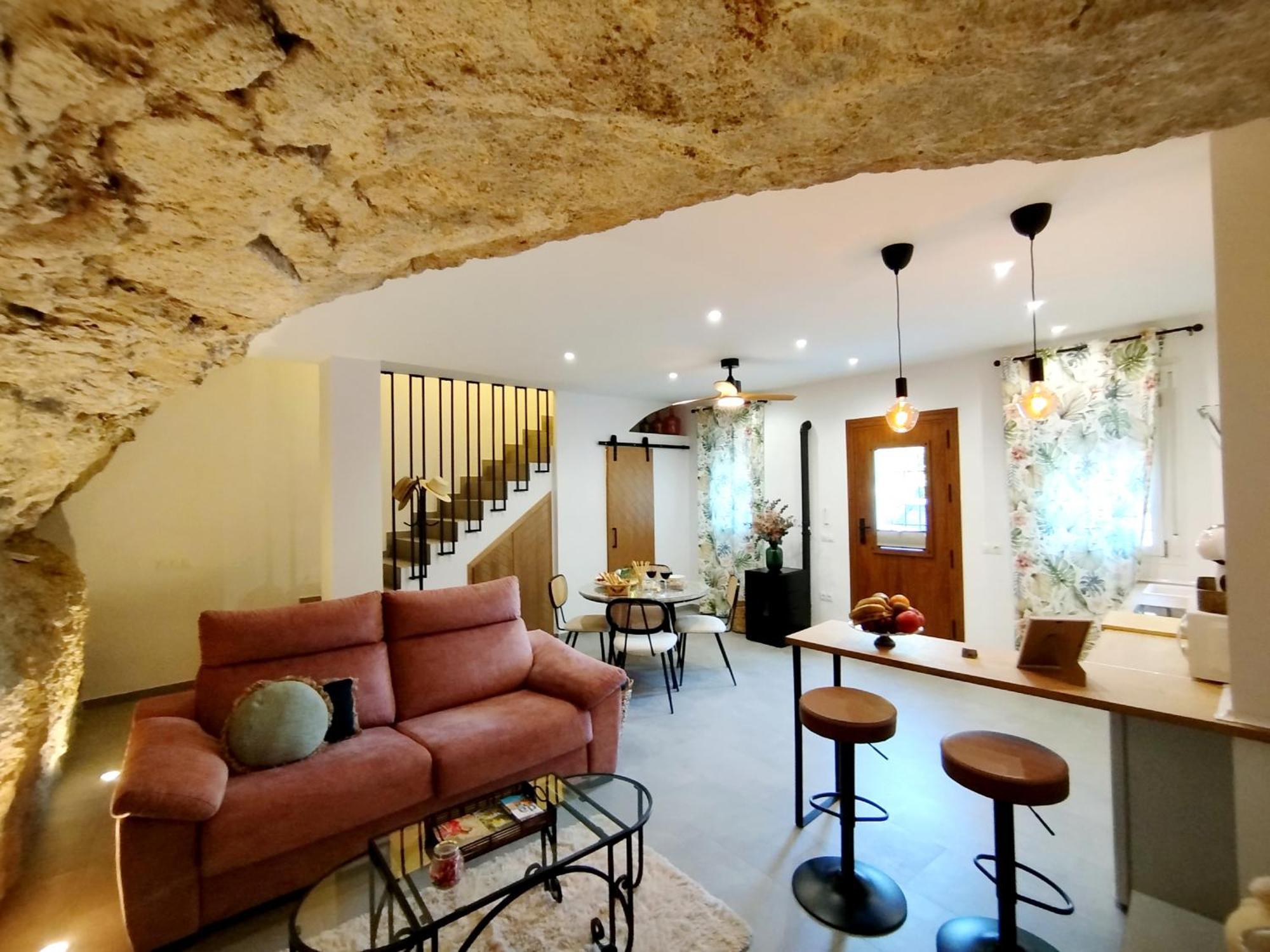Casa Cueva Las Chicas Del Puente Setenil De Las Bodegas Exteriér fotografie